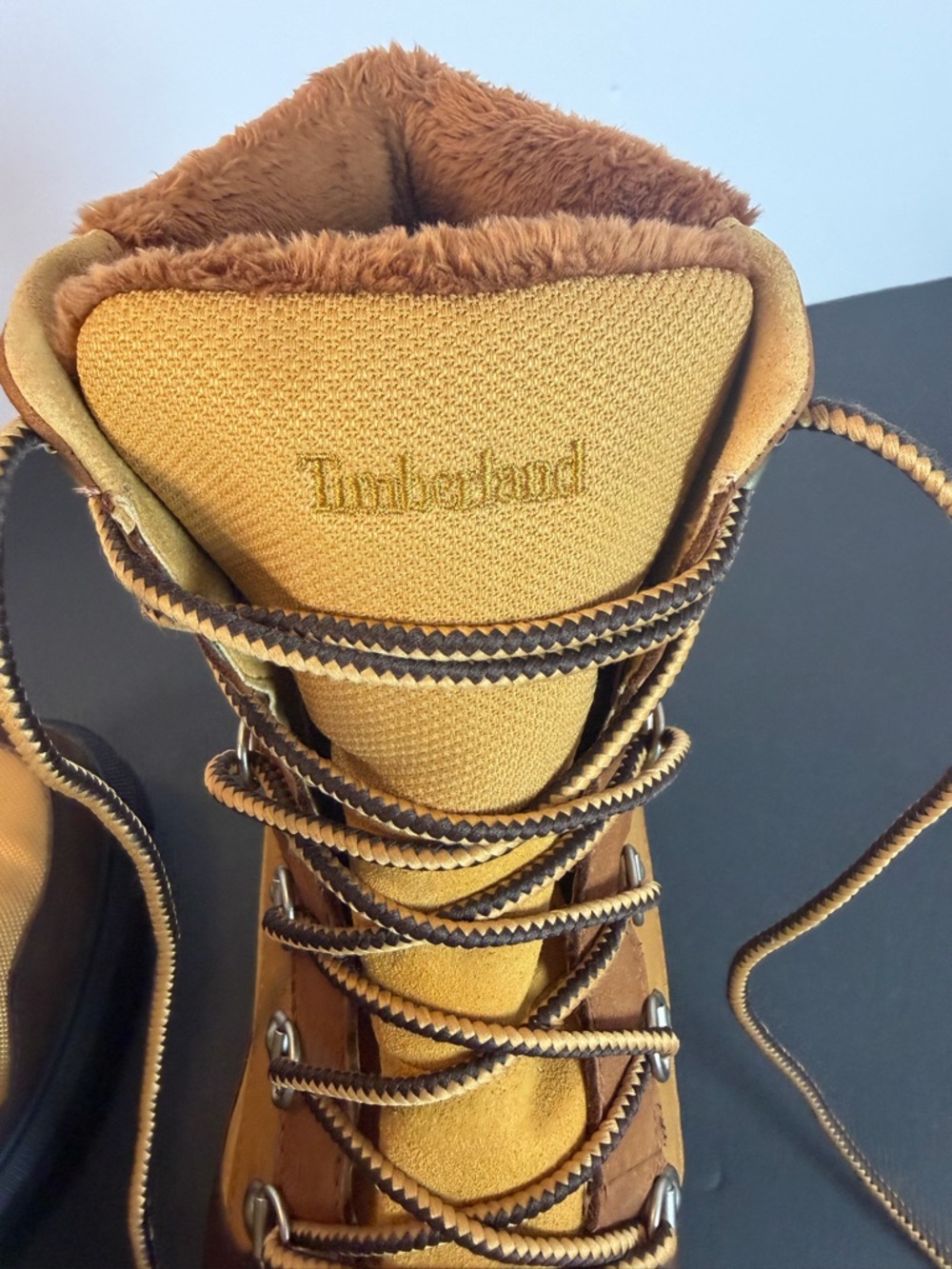 Timberland Womens 9 Cortina Valley Waterproof Mid Hiker Wheat Boots Outdoor - Picture 7 of 9
